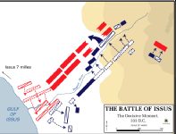 Battle of Issus, Decisive