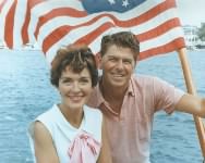 Ronald, Nancy Reagan, Aug. 1964, California