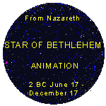 Star of Bethlehem, 2 BC June 17 - Dec 17